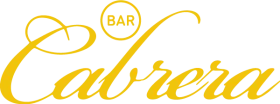 logo Bar Cabrera amarillo